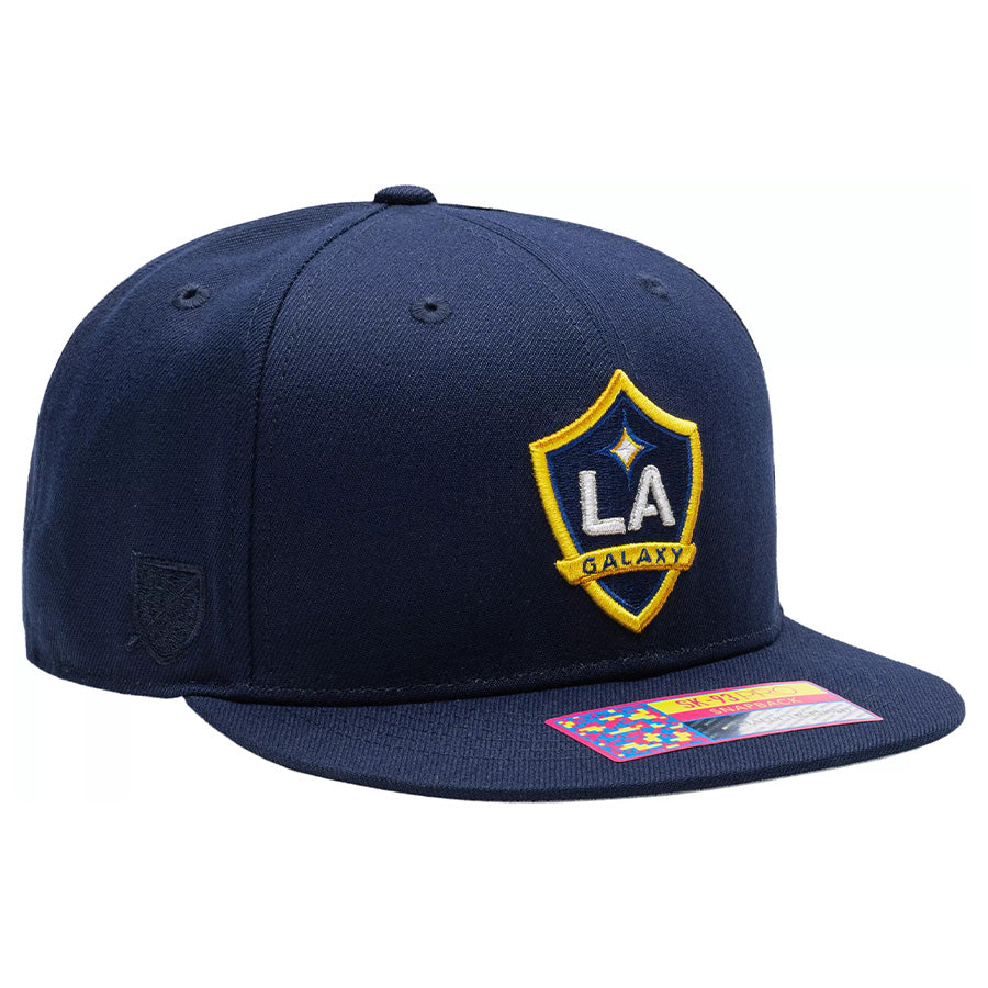Fan Ink LA Galaxy Adjustable Snapback Hat Navy
