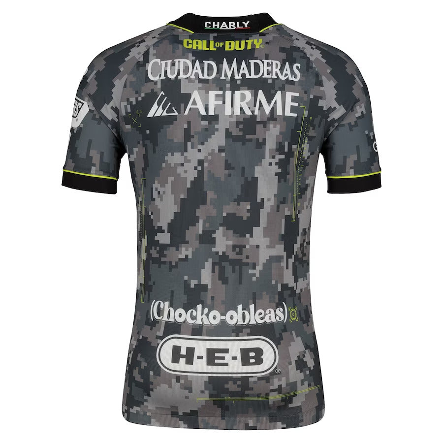 Men's Charly Queretaro Special Edition Call Of Duty Third Jersey 2023/24