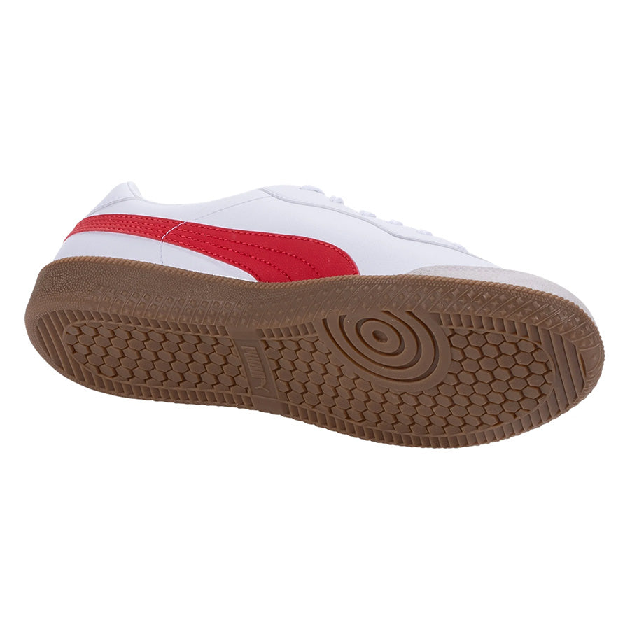 Puma King Pro 21 IT Indoor Soccer Shoe White/Red