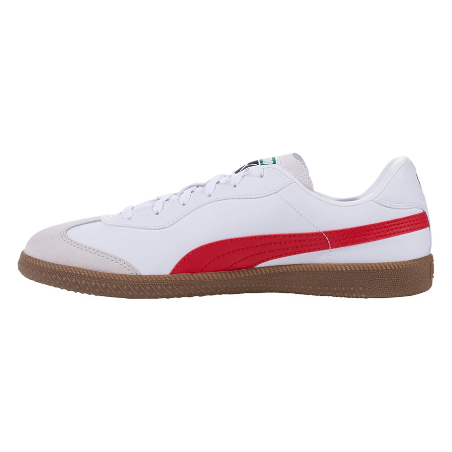 Puma King Pro 21 IT Indoor Soccer Shoe White/Red