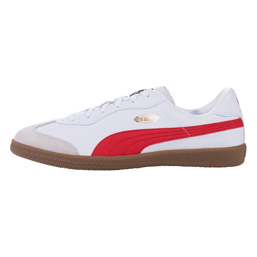 Puma King Pro 21 IT Indoor Soccer Shoe White/Red
