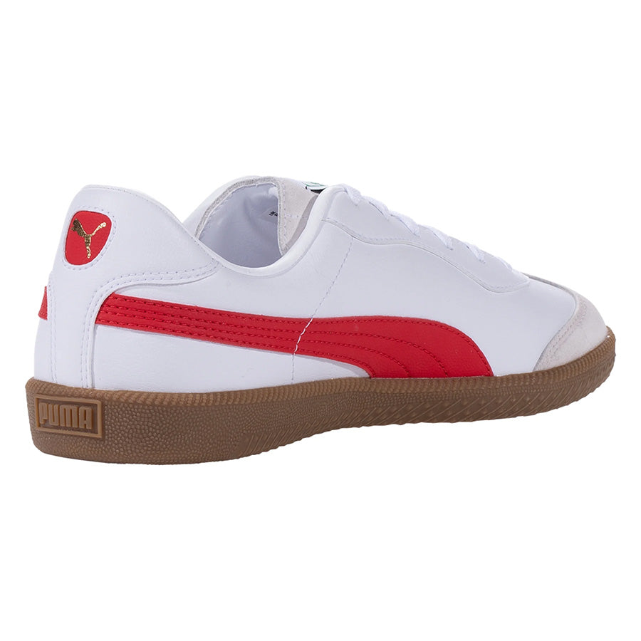 Puma King Pro 21 IT Indoor Soccer Shoe White/Red