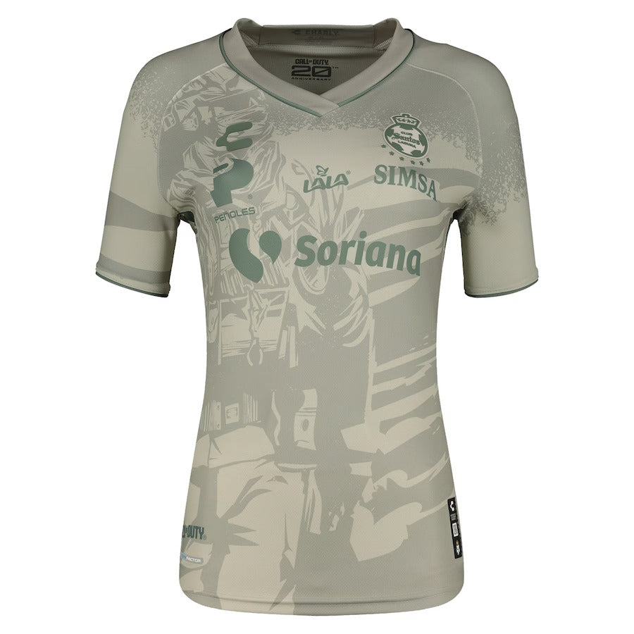 Women's Charly Santos Special Edition Call Of Duty Third Jersey 2023/24