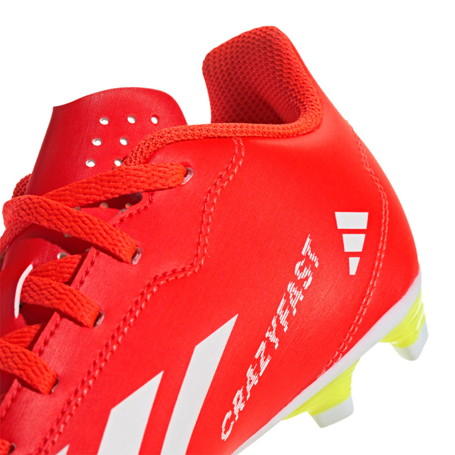 Youth Adidas X Crazyfast Club FxG J Solar Red/Yellow