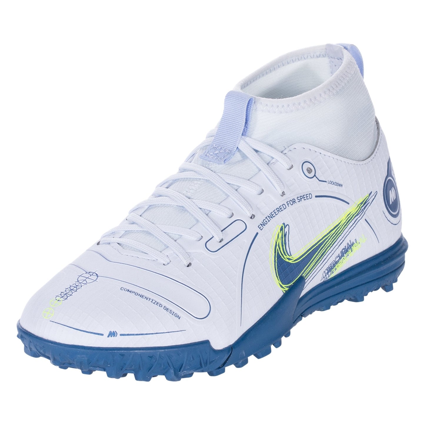 Nike Jr Superfly 8 Academy TF Grey/Blue