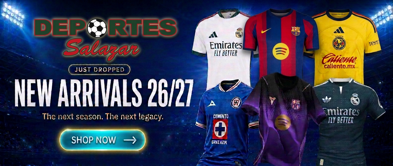 New Arrivals 26/27 — Deportes Salazar