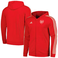 Adidas Arsenal DNA Full-Zip Hoodie 2023/24 Hoodie Red