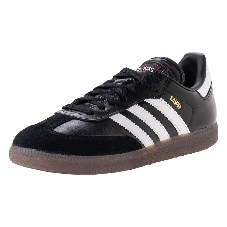 Adidas Samba Indoor Soccer Shoe Black Gum Sole