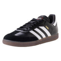 Adidas Samba Indoor Soccer Shoe Black Gum Sole