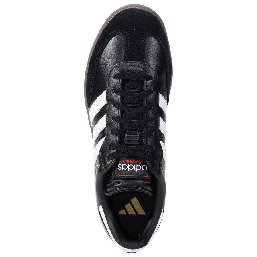 Adidas Samba Indoor Soccer Shoe Black Gum Sole