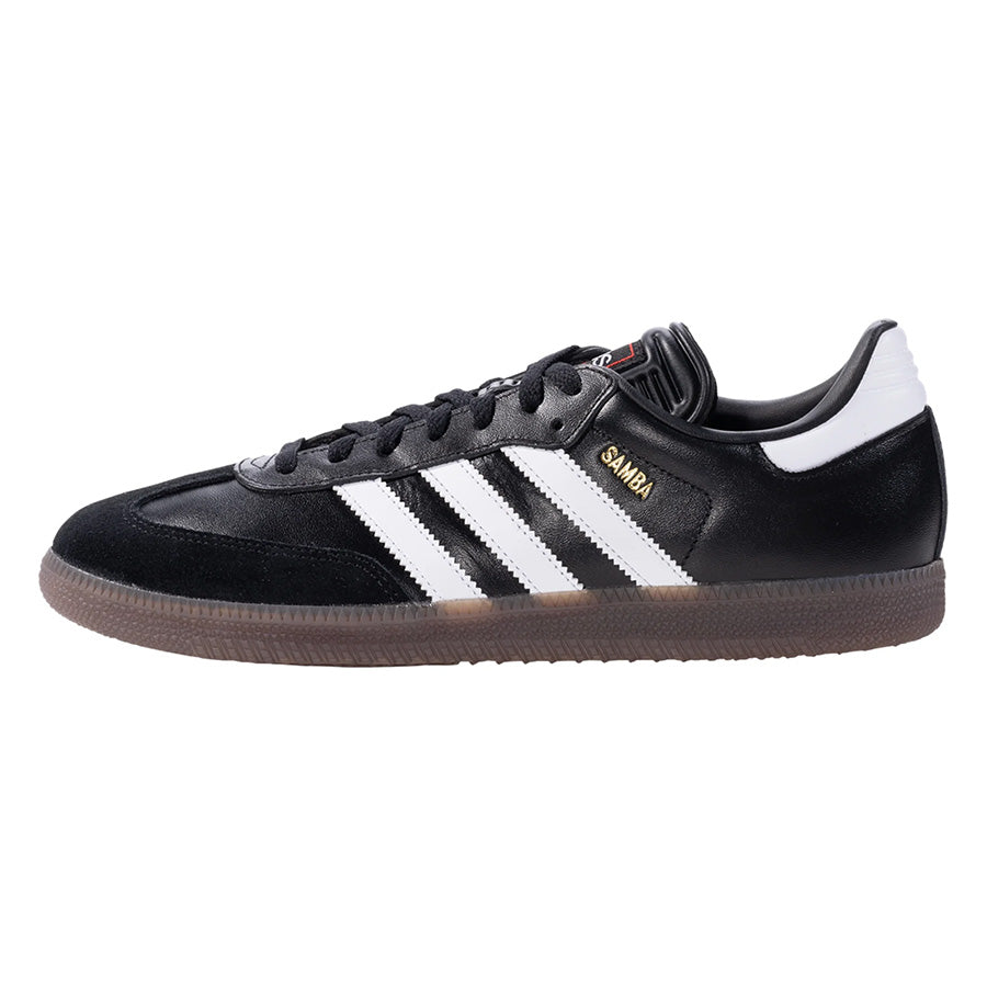 Adidas Samba Indoor Soccer Shoe Black Gum Sole