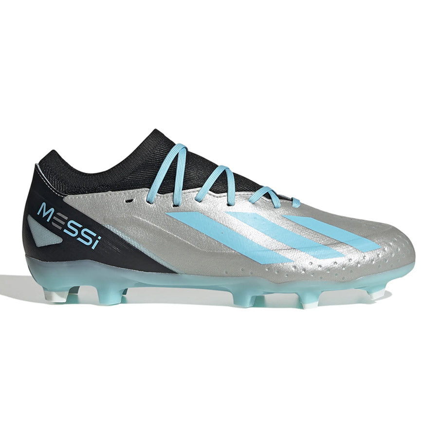 Adidas X Crazyfast Messi.3 FG Silver/Sky Blue