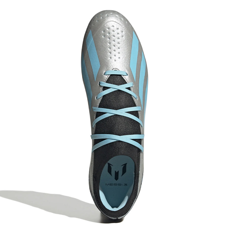 Adidas X Crazyfast Messi.3 FG Silver/Sky Blue