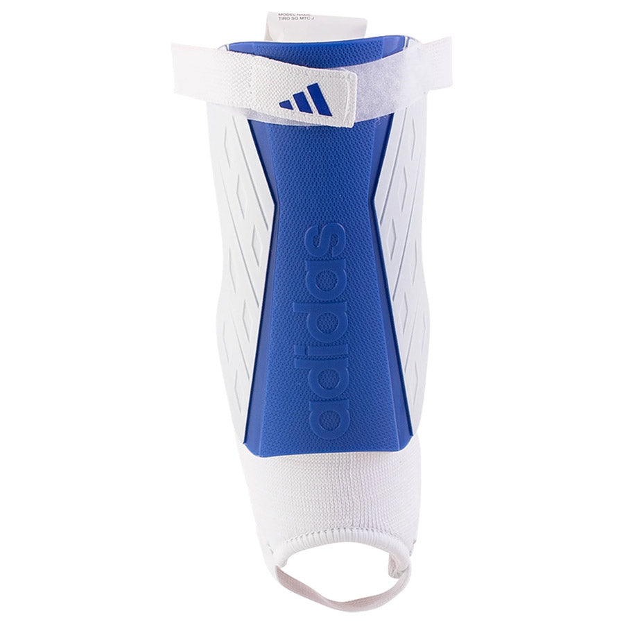 Adidas Youth Tiro Match Shin Guards White/Blue