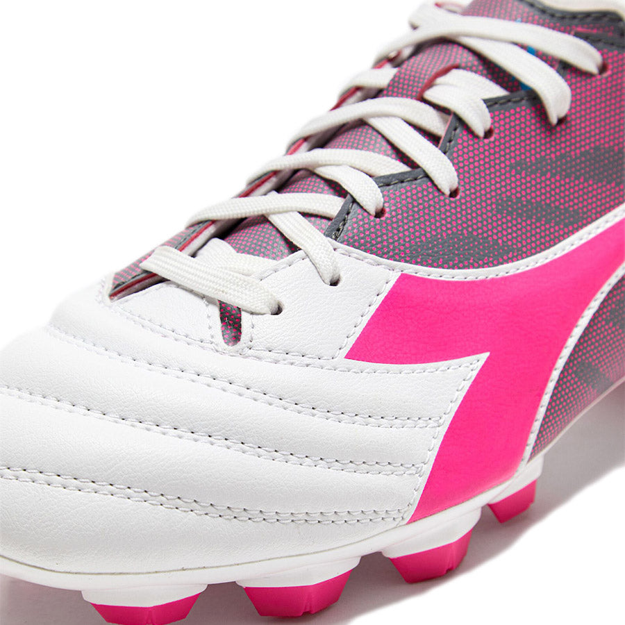 Diadora Brasil Elite Veloce GR LPU FG White/Pink/Blue