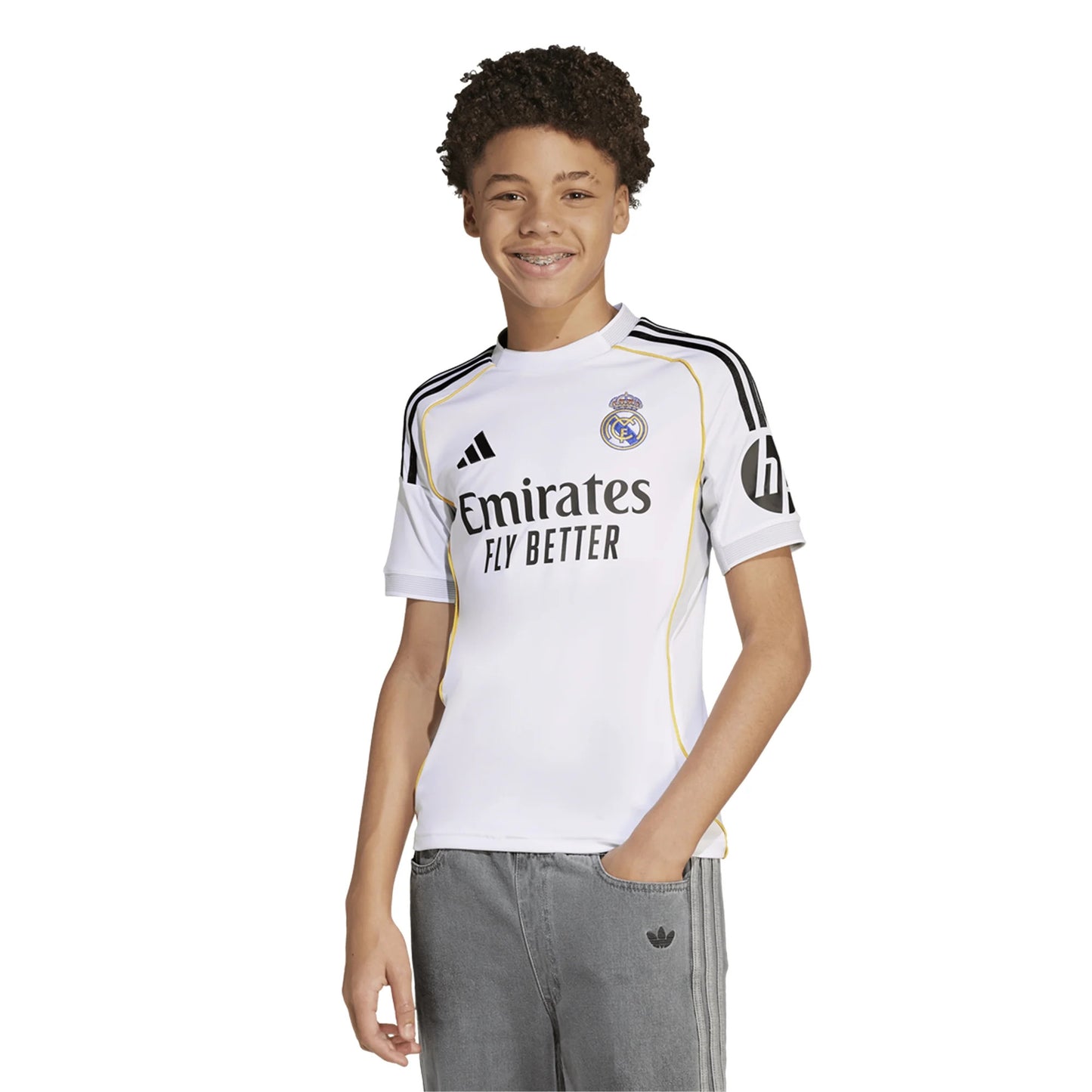 Kid's Adidas Real Madrid Home Jersey 2025/26