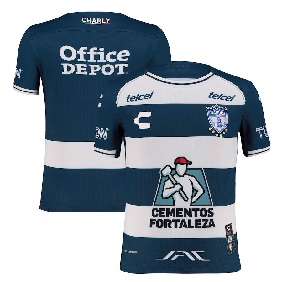 Kid's Charly Pachuca Home Jersey 2024/25