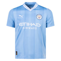 Kid's Manchester City Home Jersey 2023/24