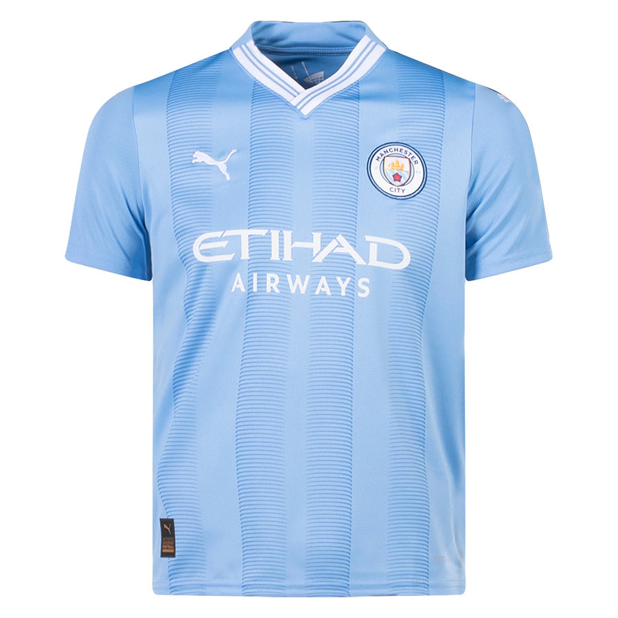 Kid's Manchester City Home Jersey 2023/24