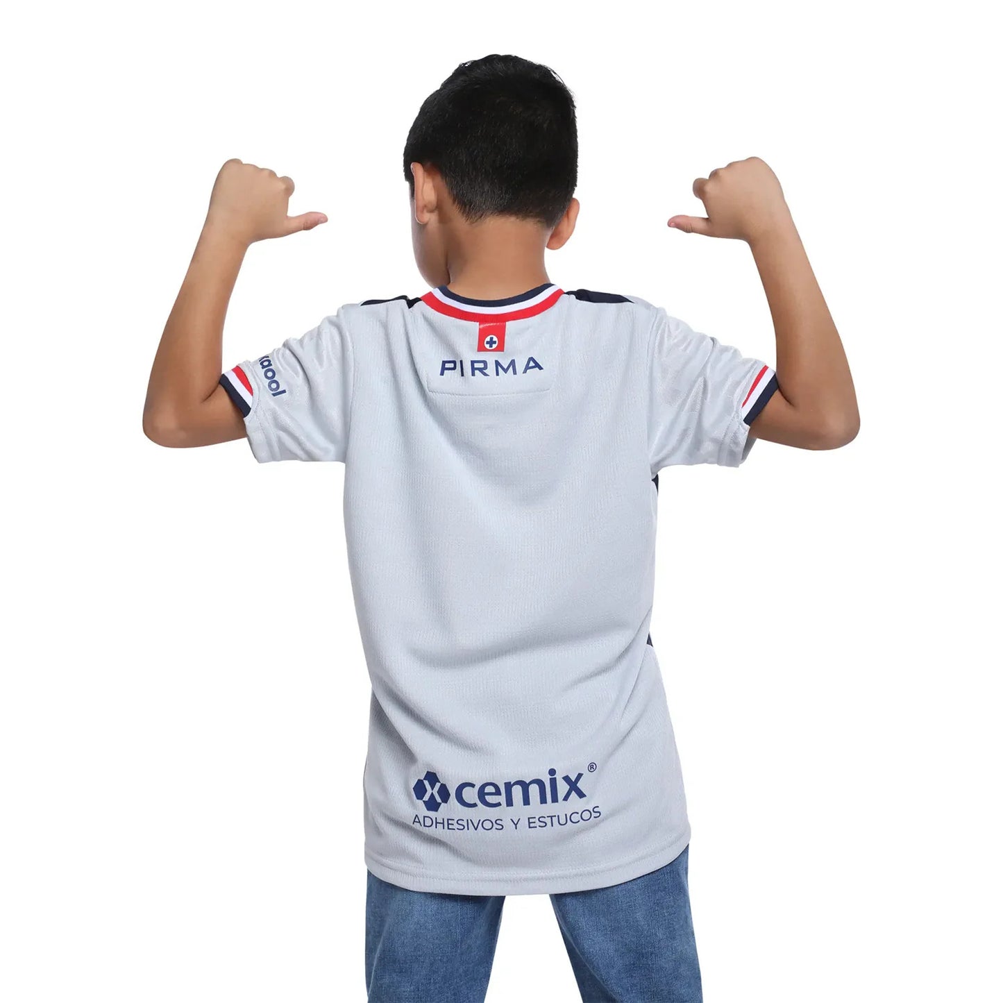 Kid's Pirma Cruz Azul Away Jersey 2025/26