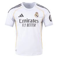 Men's Adidas Real Madrid Authentic Home Jersey 2025/26