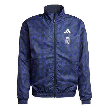 Men's Adidas Real Madrid Anthem Reversible Jacket 2023/24