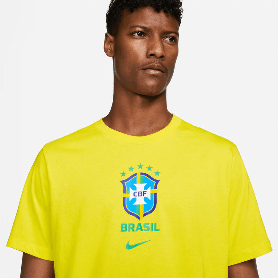 Men's Brazil Nike T-Shirt Yellow