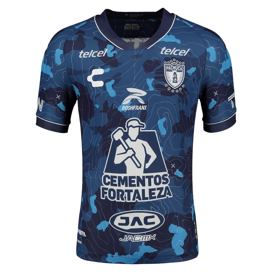Men's Charly Pachuca Special Edition Call Of Duty Third Jersey 2023/24