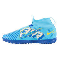 Nike Jr Zoom Superfly 9 Academy KM TF Blue