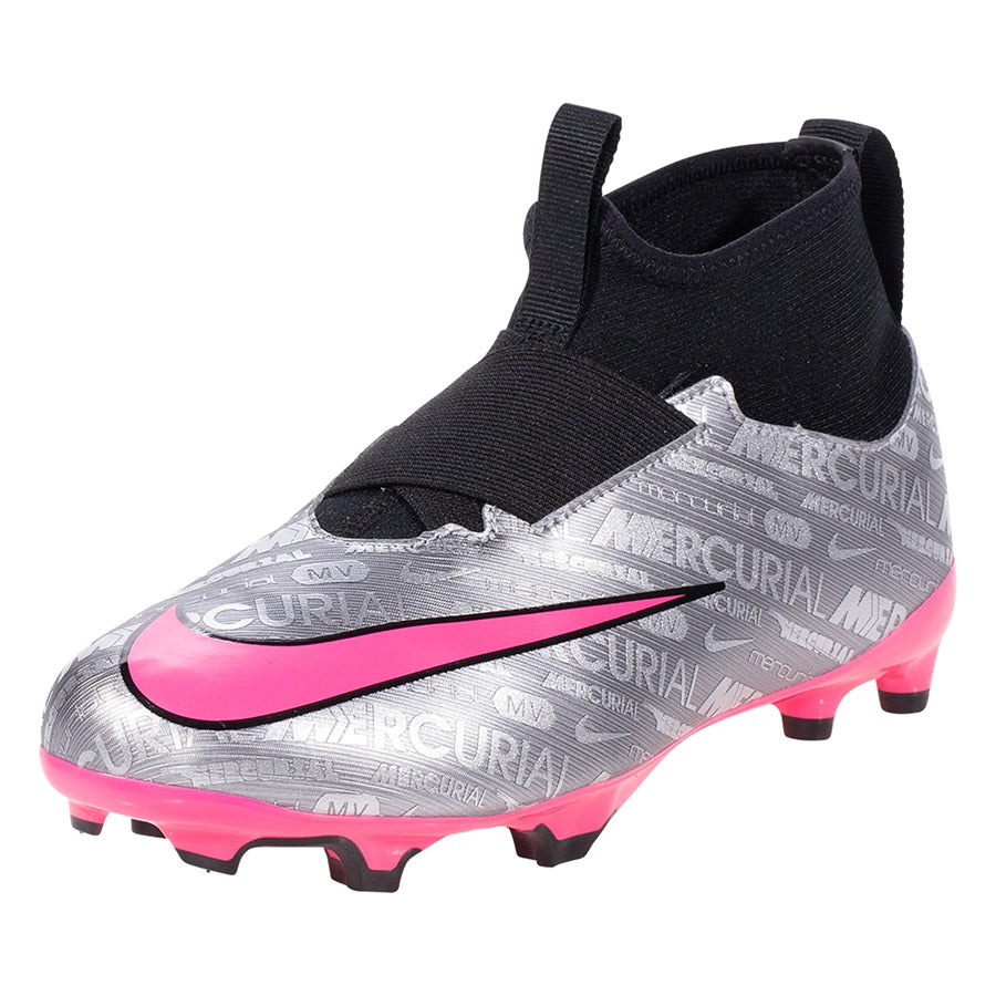 Nike Jr Zoom Superfly 9 Academy XXV FG/MG Silver/Pink