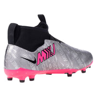 Nike Jr Zoom Superfly 9 Academy XXV FG/MG Silver/Pink