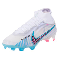 Nike Zoom Superfly 9 Elite FG White/Blue