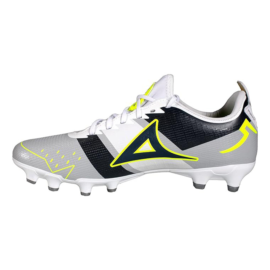 Pirma Supreme-X FG Soccer Cleats Grey/Black/Yellow