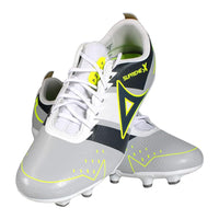 Pirma Supreme-X FG Soccer Cleats Grey/Black/Yellow