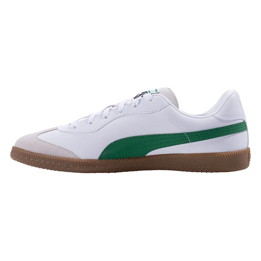 Puma King Pro 21 IT Indoor Soccer Shoe White/Green