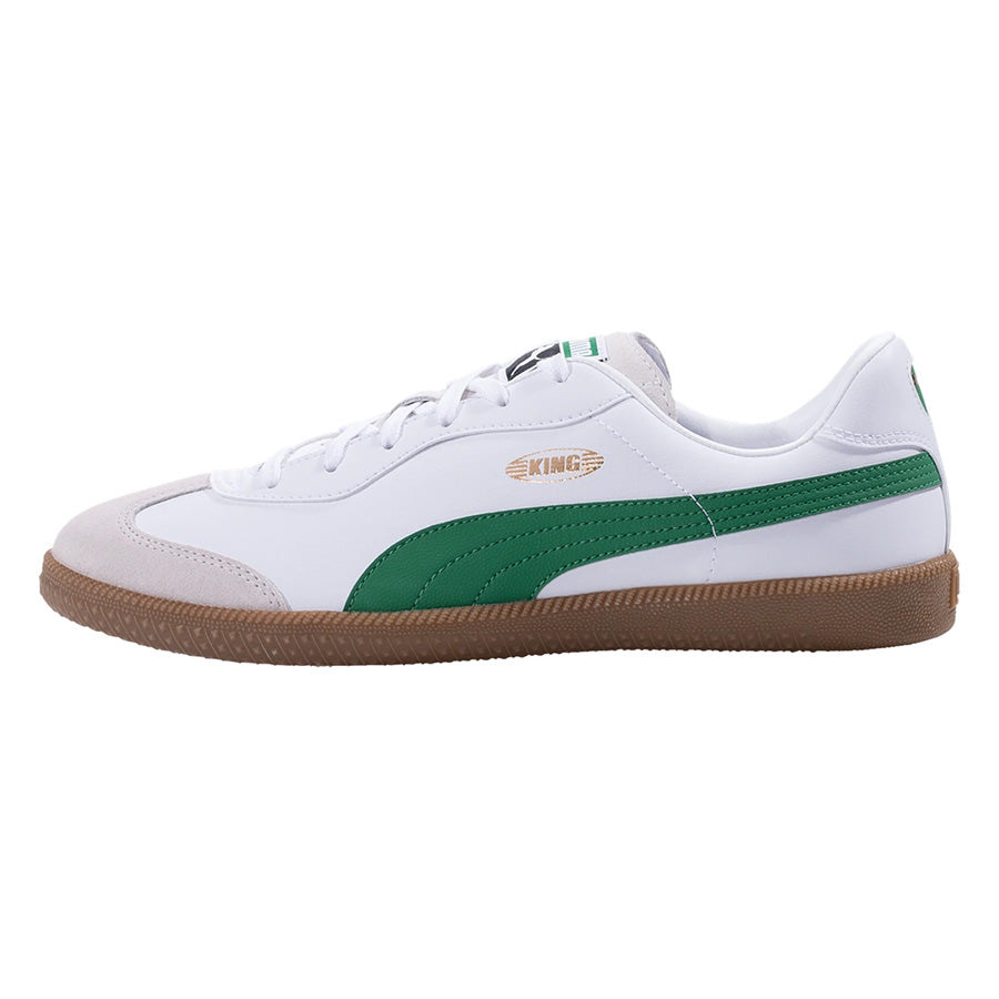 Puma King Pro 21 IT Indoor Soccer Shoe White/Green