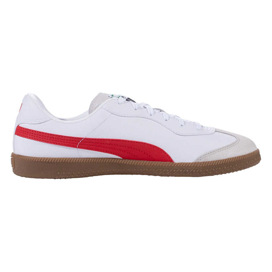Puma King Pro 21 IT Indoor Soccer Shoe White/Red