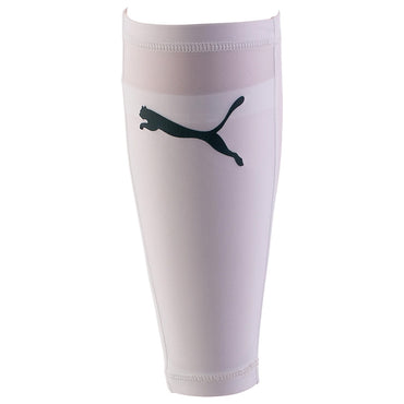 Puma Neymar Jr. Ultra Flex Sleeve Shin Guards - White/Hot Heat