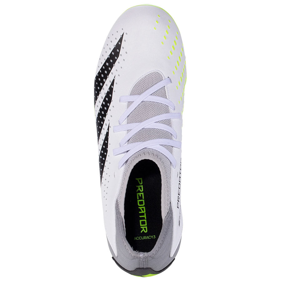 Youth Adidas Predator Accuracy.3 FG J White/Green