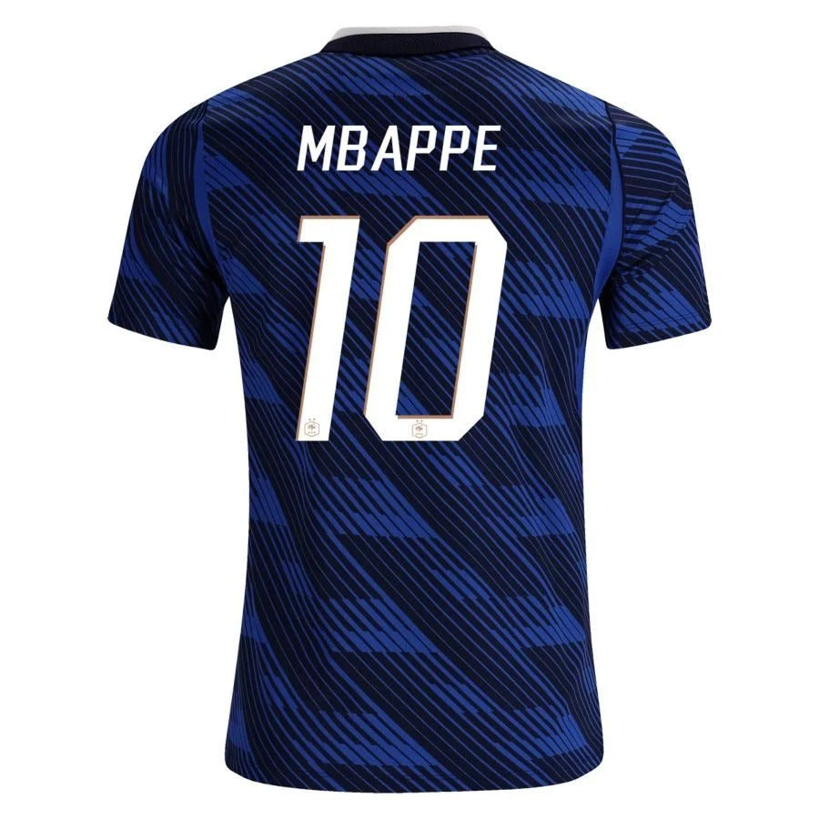 France Home Authentic Mbappe 10