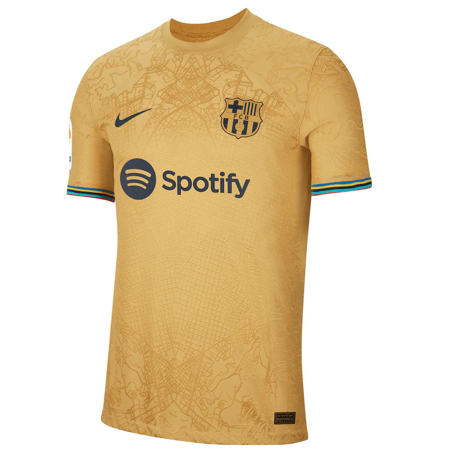 Men's Barcelona Authentic Away Jersey 2022/23