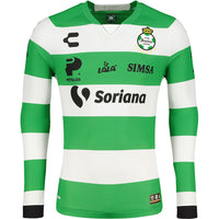 Men's Club Santos Laguna Home Long Sleeve Jersey 2022/23