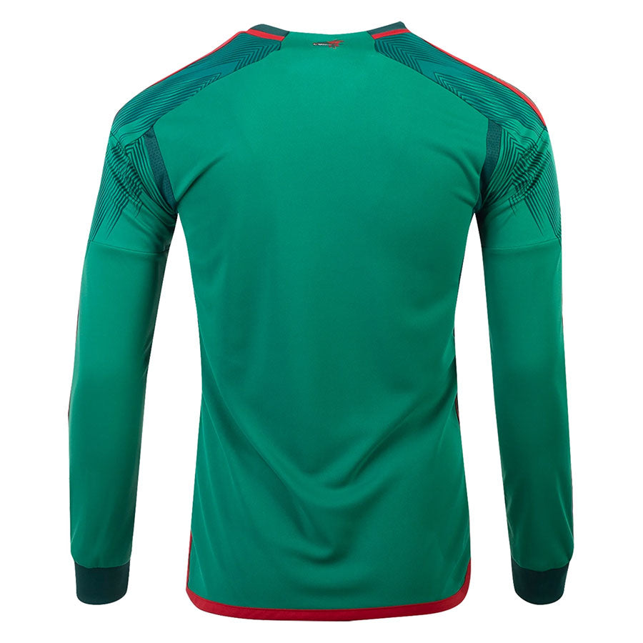 Men's Mexico Replica Home Jersey Long Sleeve 2022/23