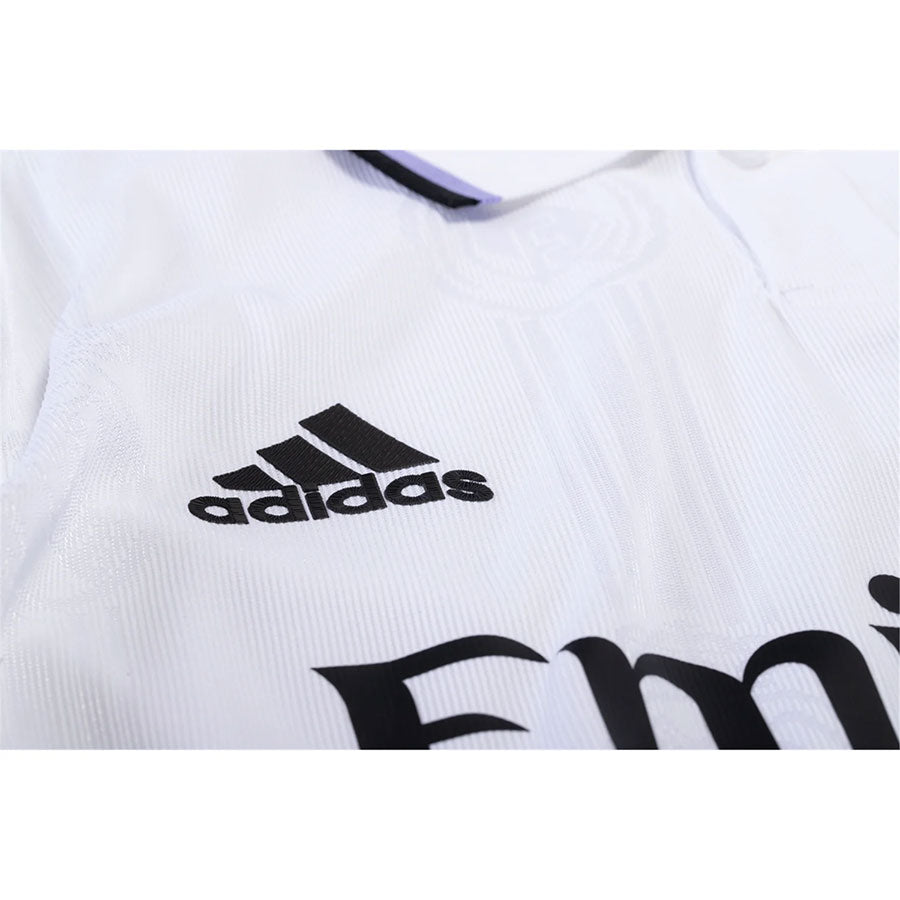 Men's Real Madrid Authentic Long Sleeve Home Jersey 2022/23