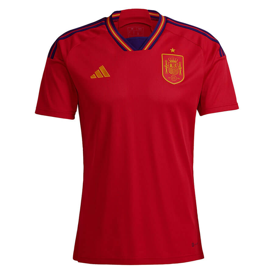 Men's Adidas Spain Replica Home Jersey 2022/23