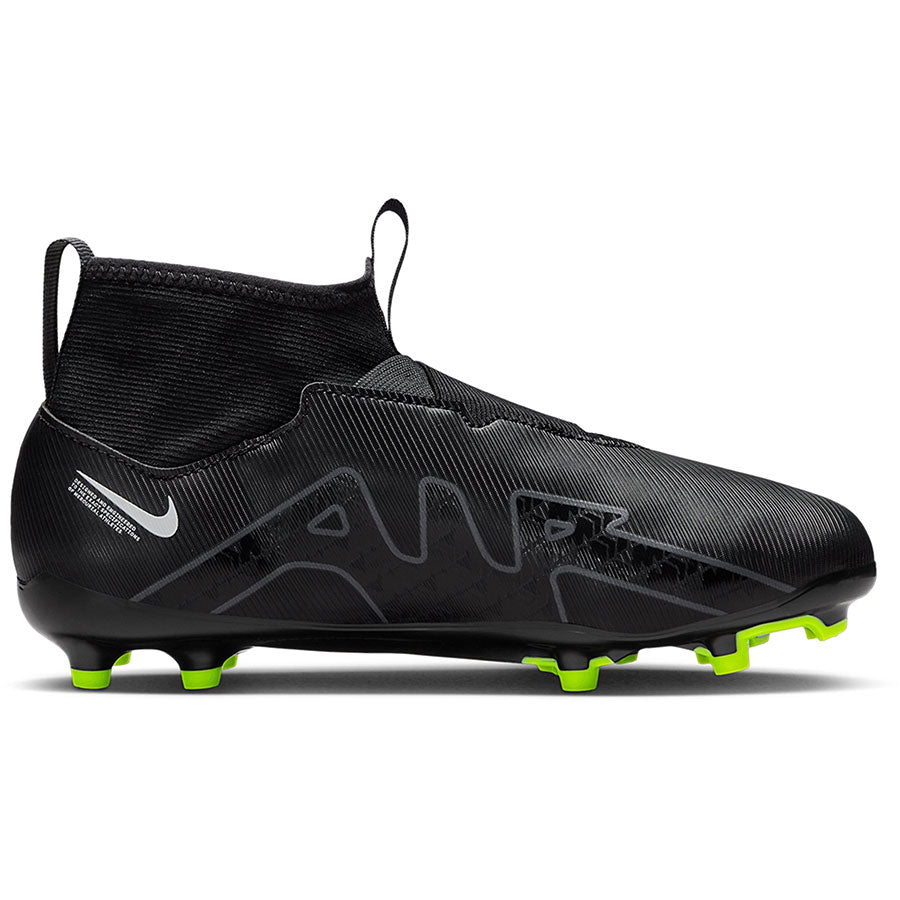 Nike Jr Zoom Superfly 9 Academy FG/MG Black