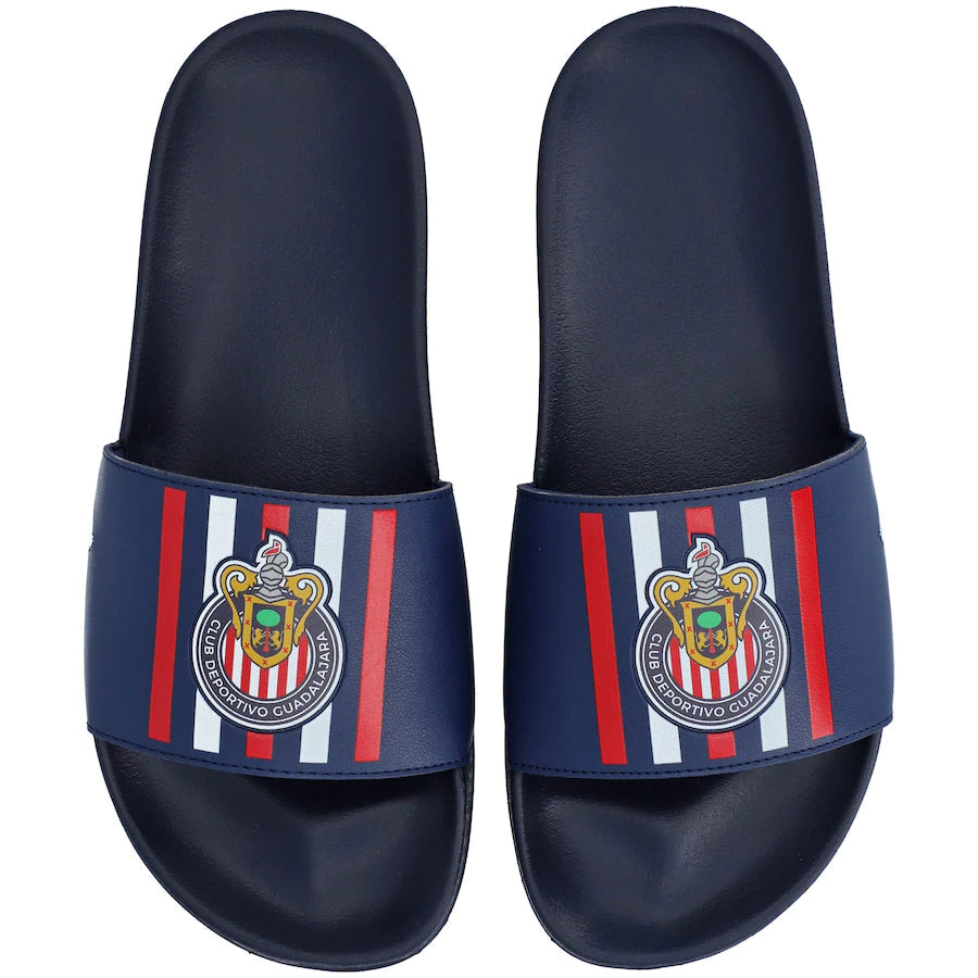 Puma Navy Chivas Leadcat Slide Flip Flops