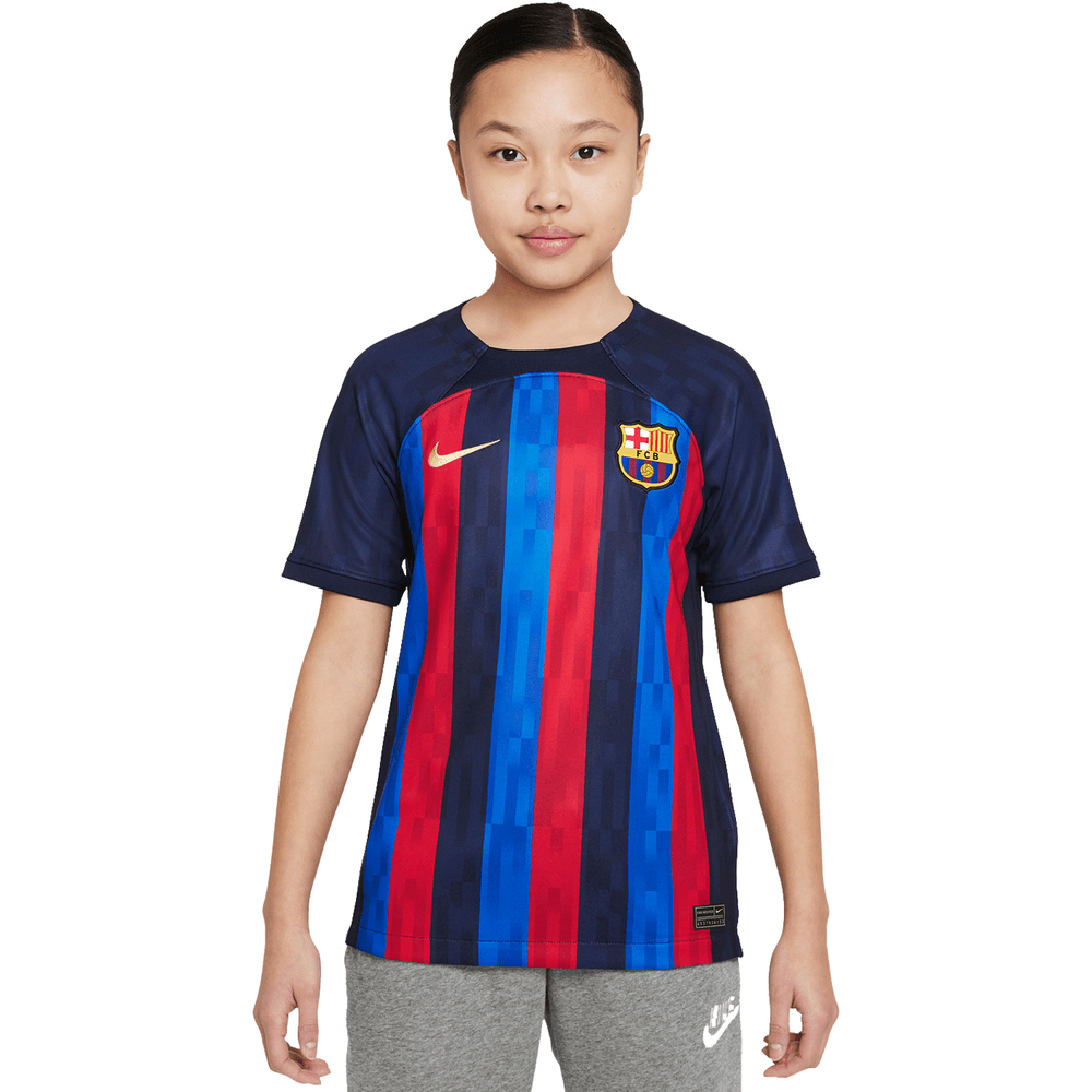 Youth Barcelona Home Jersey 2022/23
